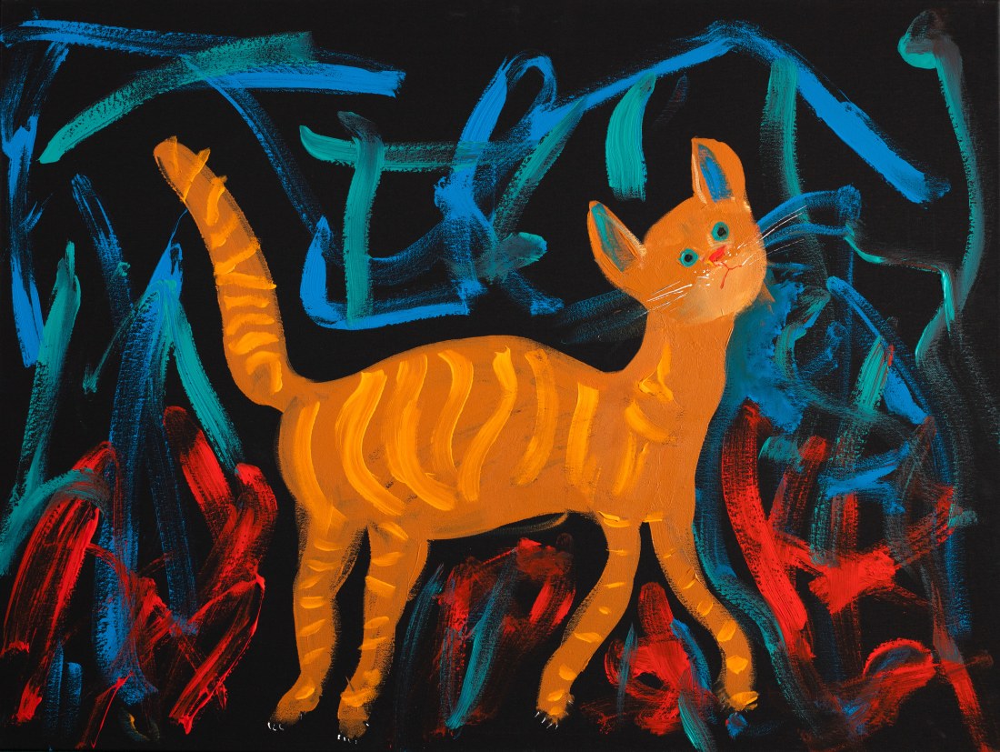 Любопытная кошка